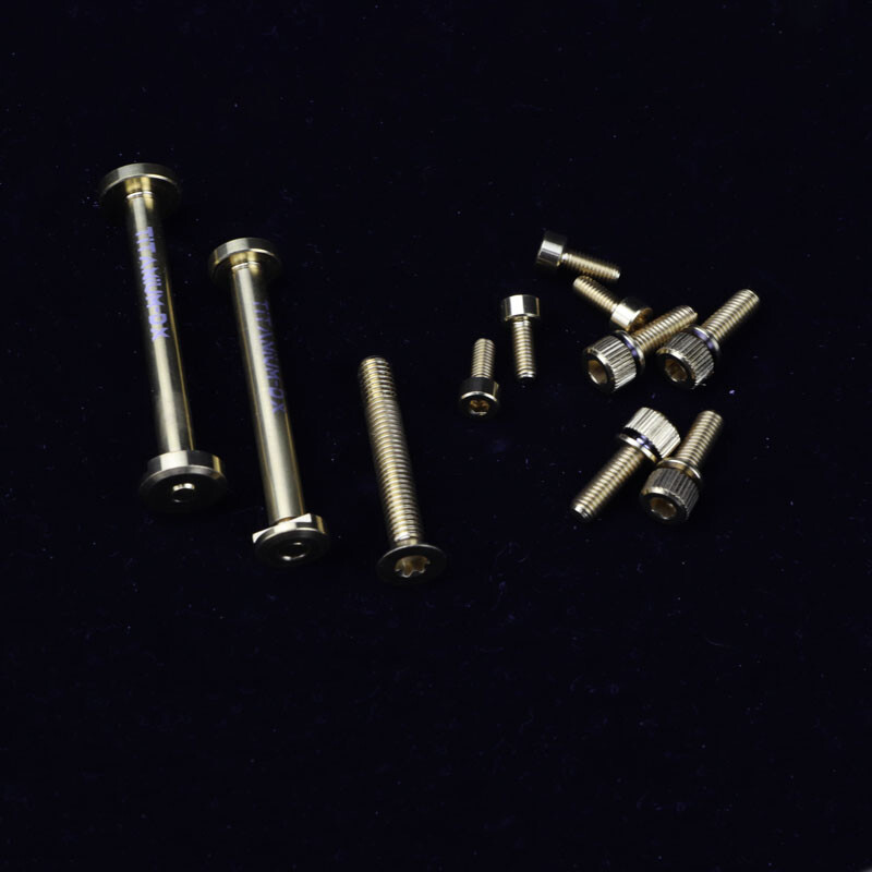 Titanium-DX Titanium screws for Brompton T line