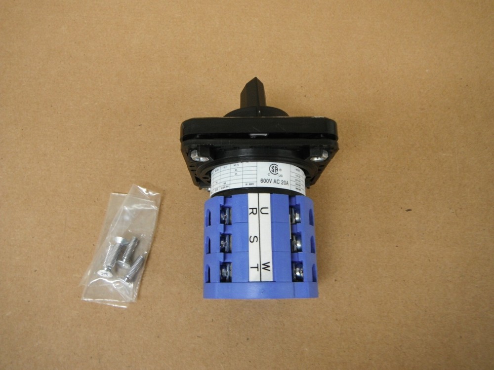 FORWARD/REVERSE DRUM SWITCH for variable speed Bridgeport & import mills 3HP 3PH