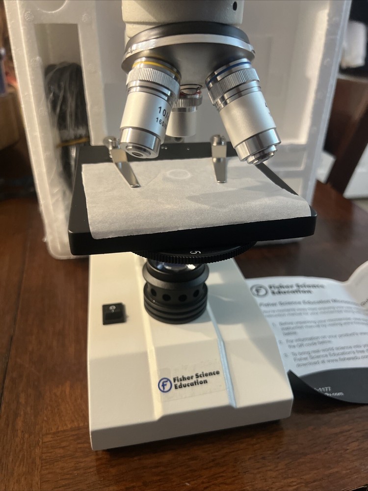 New Fisher Science Education Microscope 3 Objectives