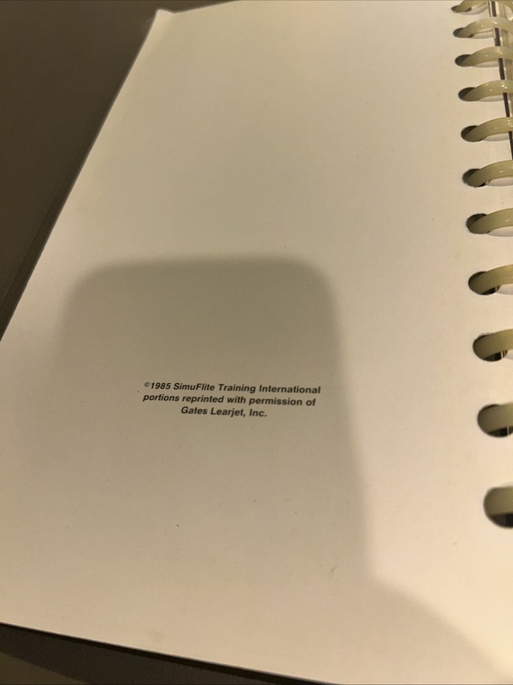 Learjet 35/36 Operating Handbook