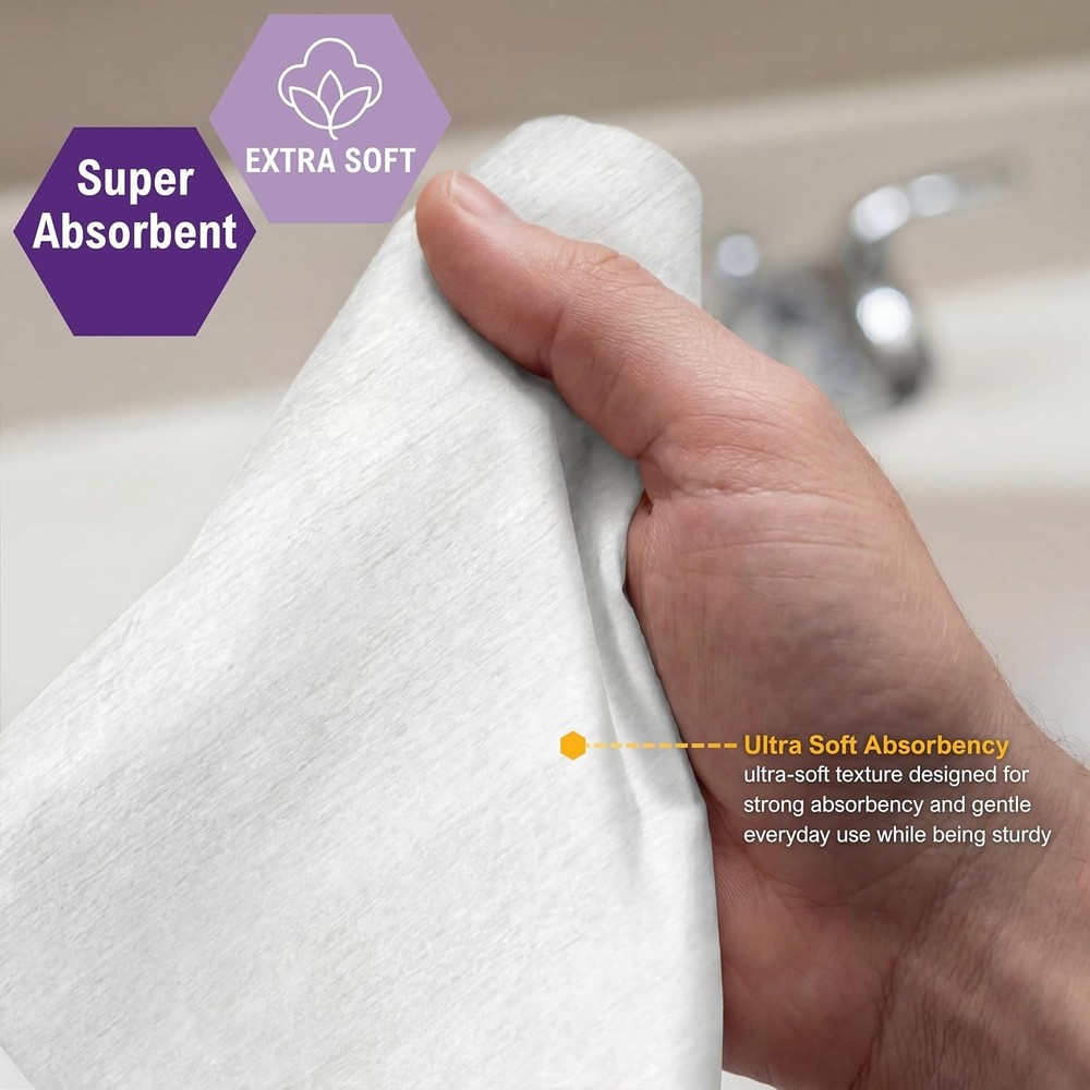 Disposable Washcloths, High Absorbency