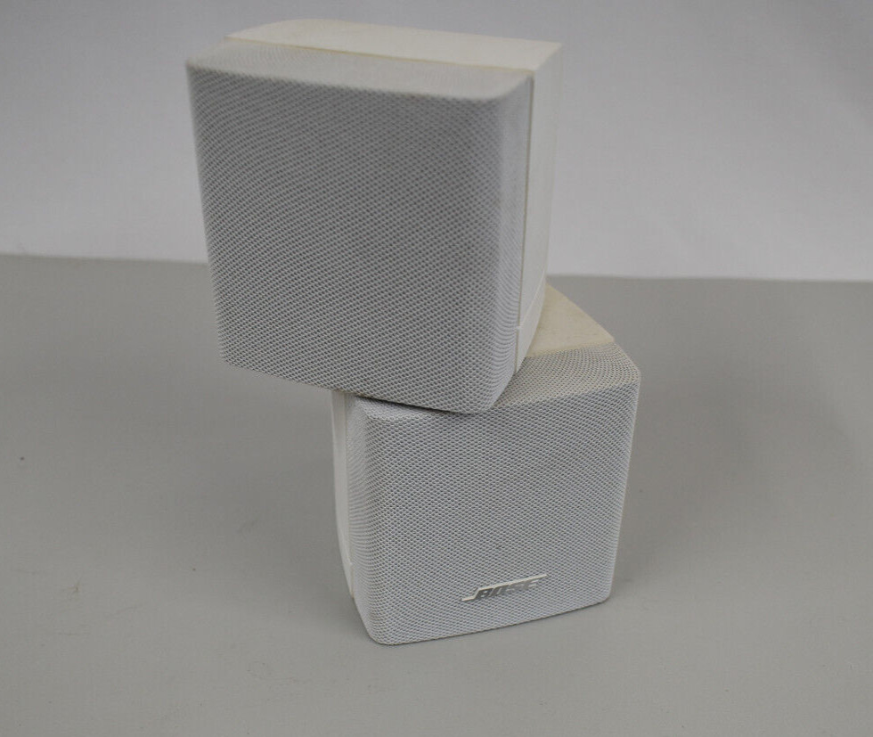 BOSE Swivel Double Cube Speaker White