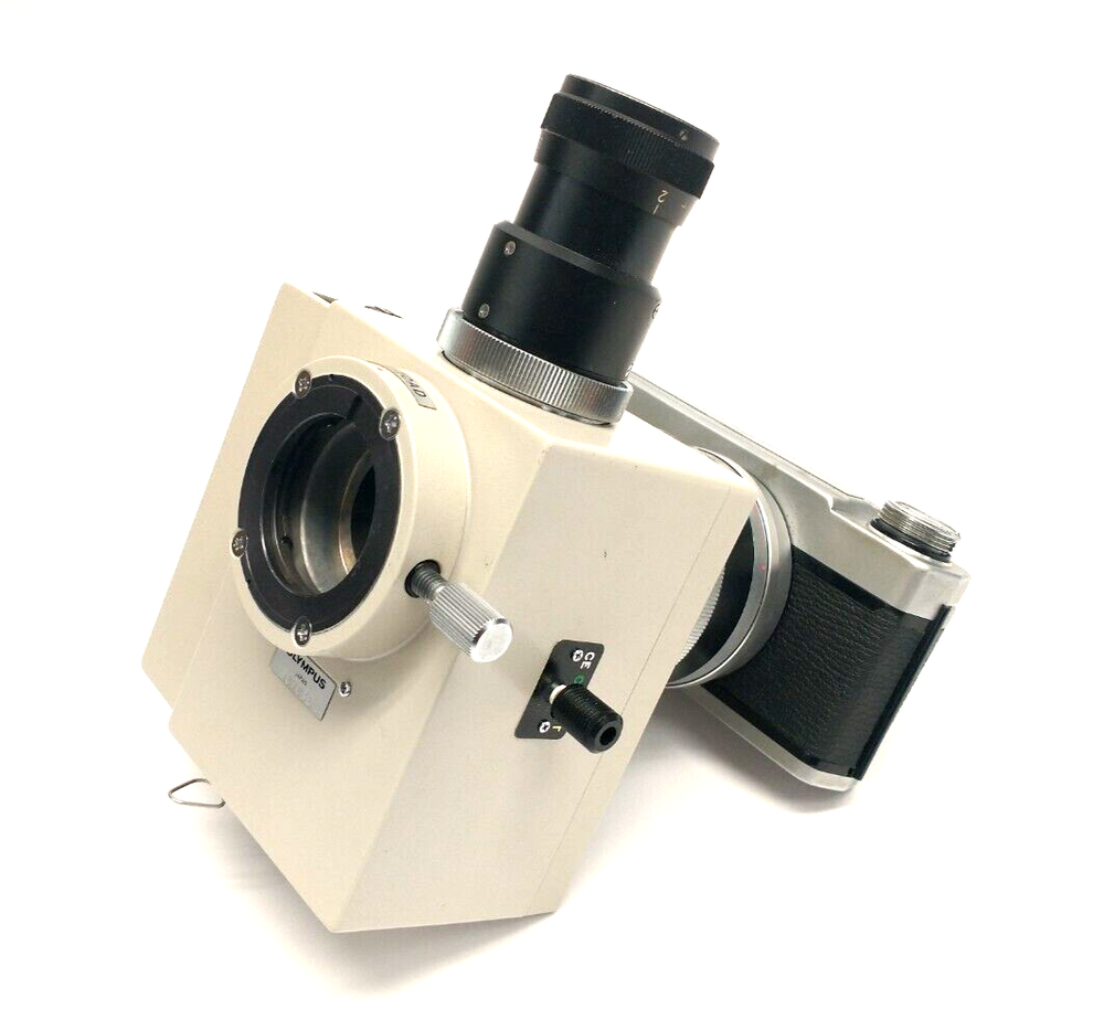 Olympus PM-10AD Photomicrographic Unit w/ C-35AD Microscope Camera & PM-CTR