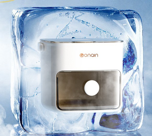Ice Cube Tray with Lid & Bin Ice Maker