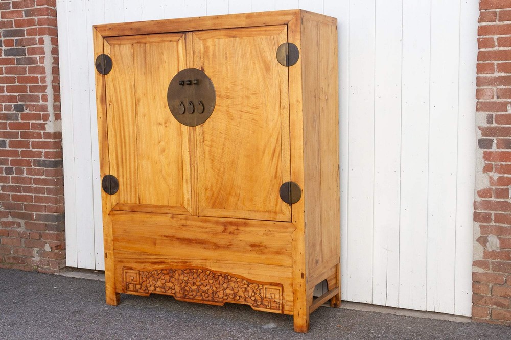 Antique Asian Cedar Armoire