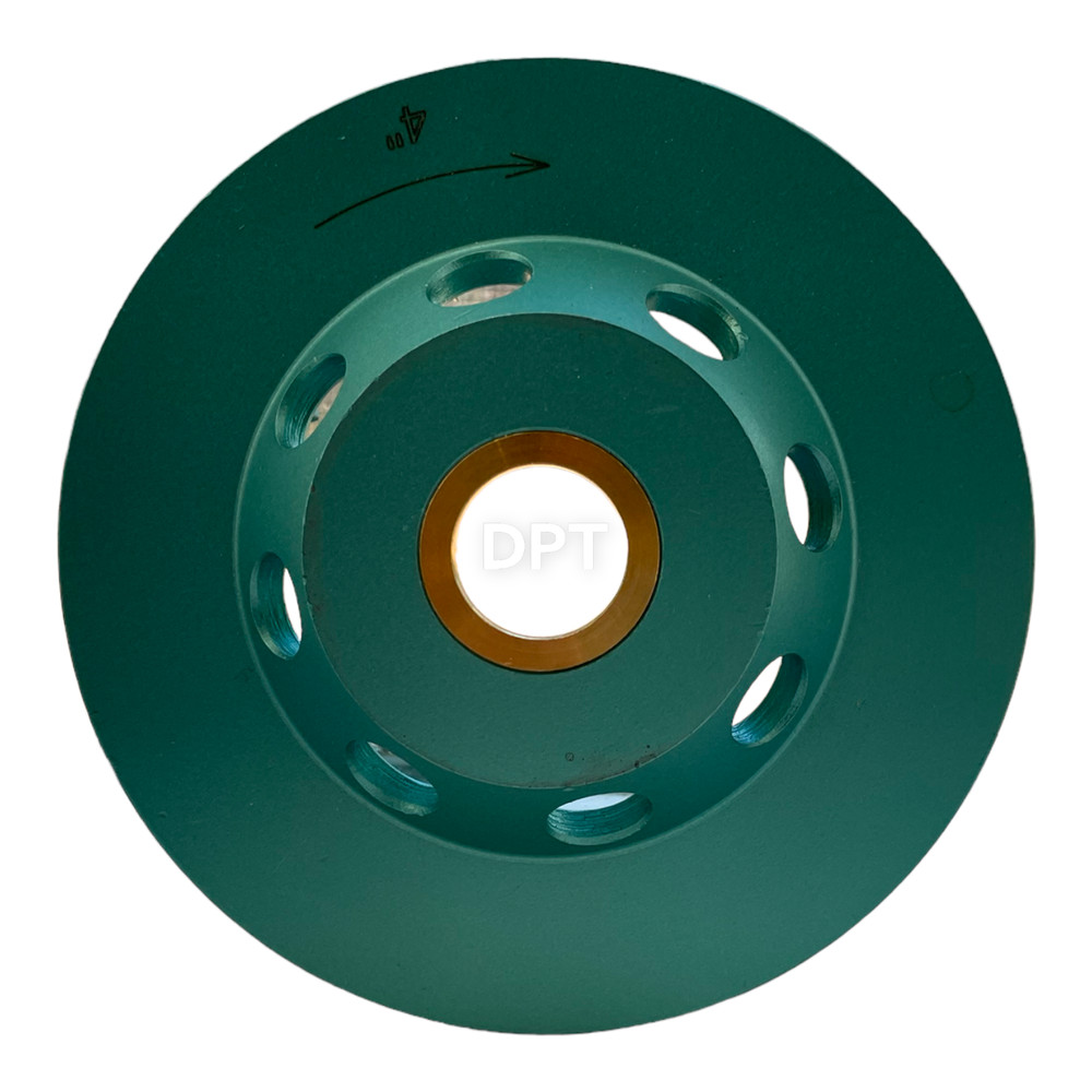3 Pack 4" Diamond Segment Grinding Cup Wheel Disc For Concrete Stone Grinders