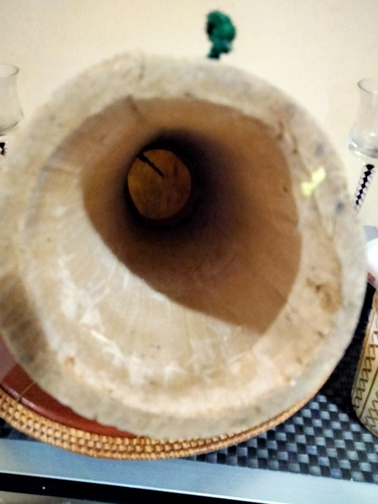 Bamboo Hand Made Drum Djembe