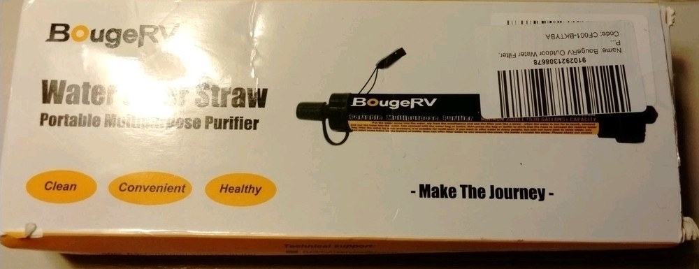 BougeR  Water Filter Straw