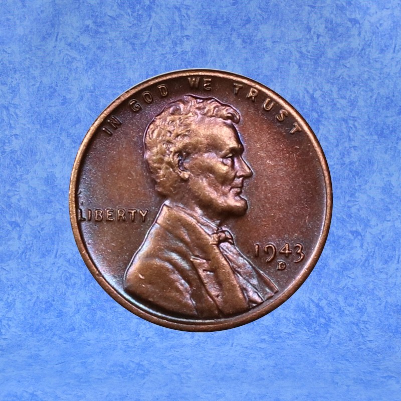 1943-D COPPER Lincoln Wheat Cent/Penny READ Description