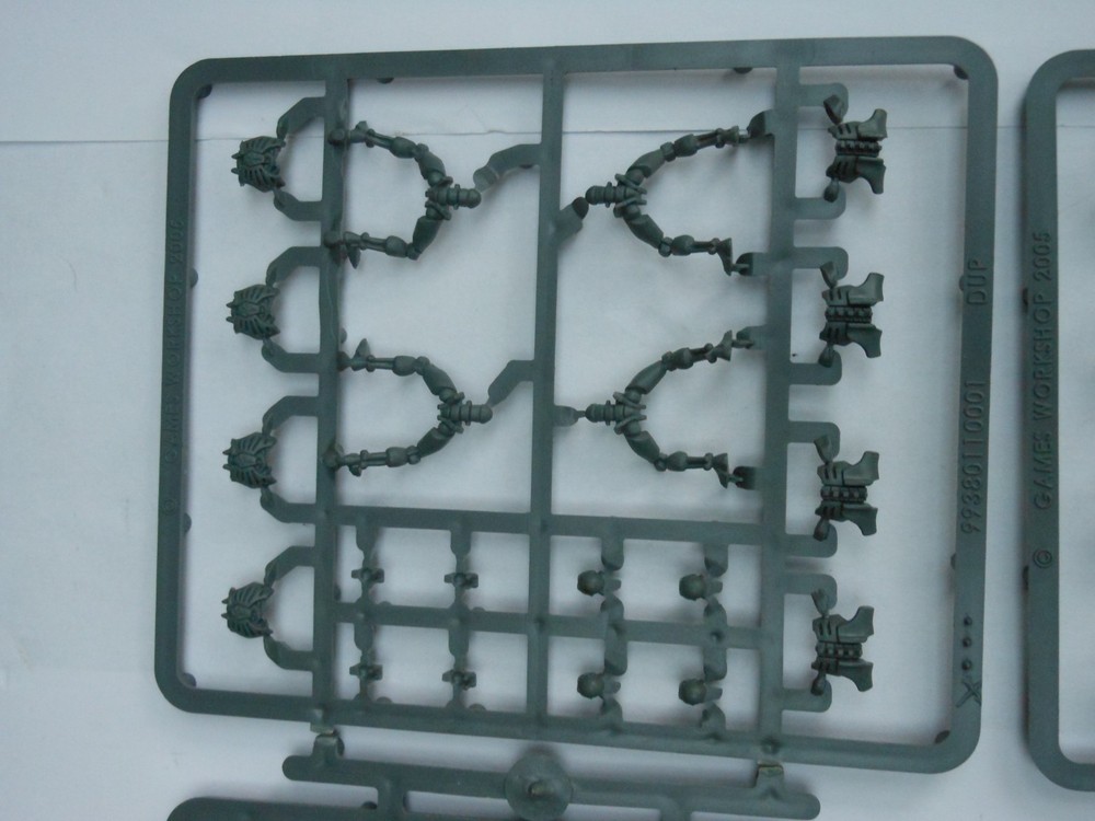 Warhammer necron warriors Bits incomplete sprues