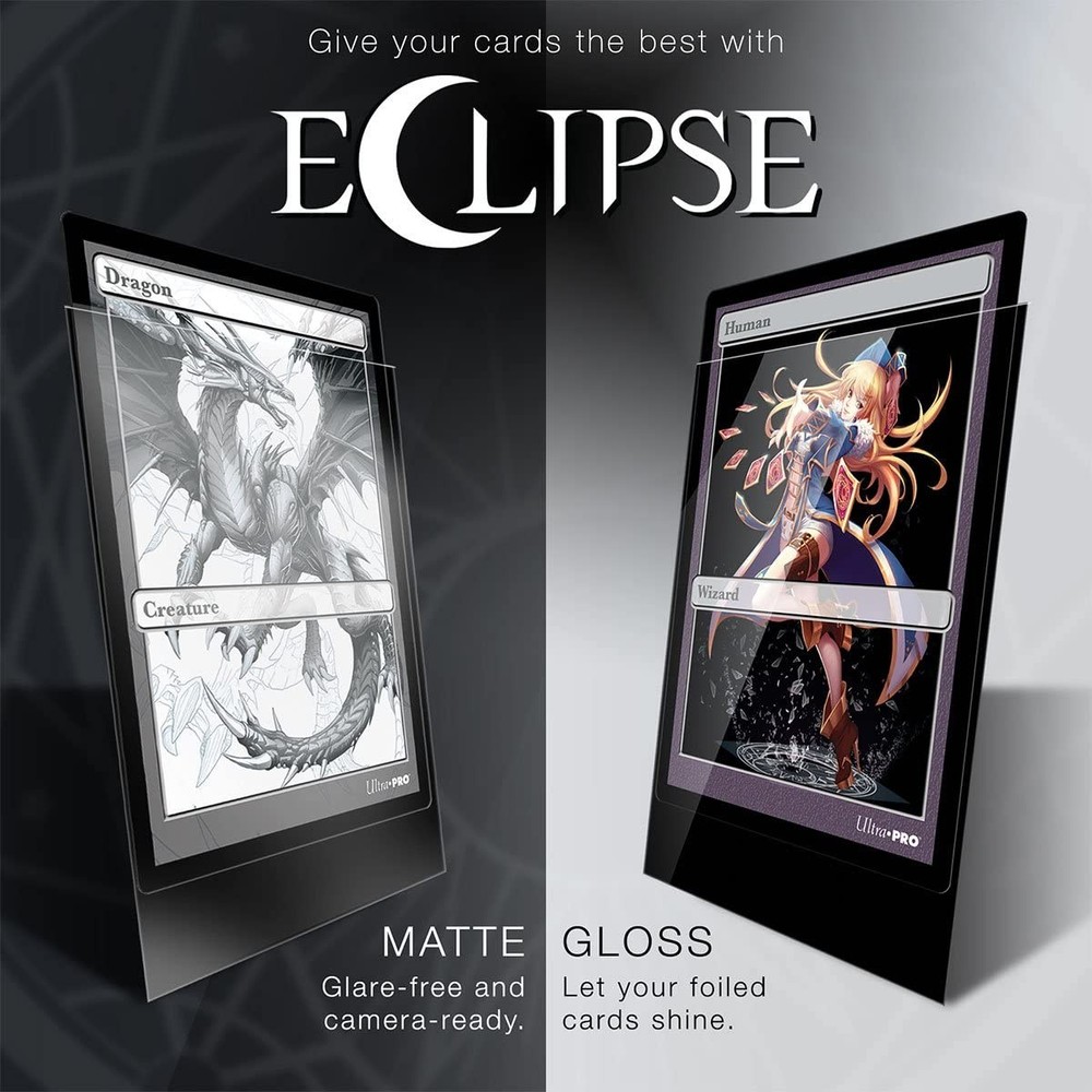 Ultra Pro E-15626 Eclipse Gloss Small Sleeves 60 Pack-Pacific Blue