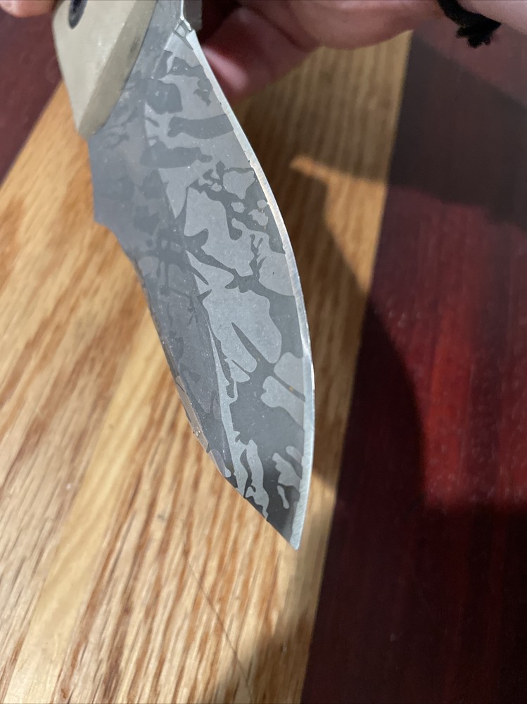 Unknown Maker Beefy Fixed Blade Knife Unmarked MINT