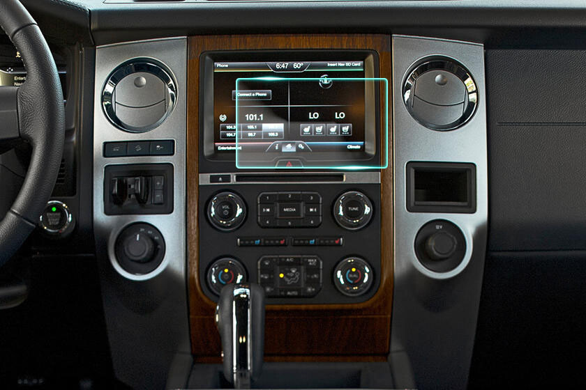Crystal Clear Screen Protector for 2014 Ford Expedition Vehicle Navigation