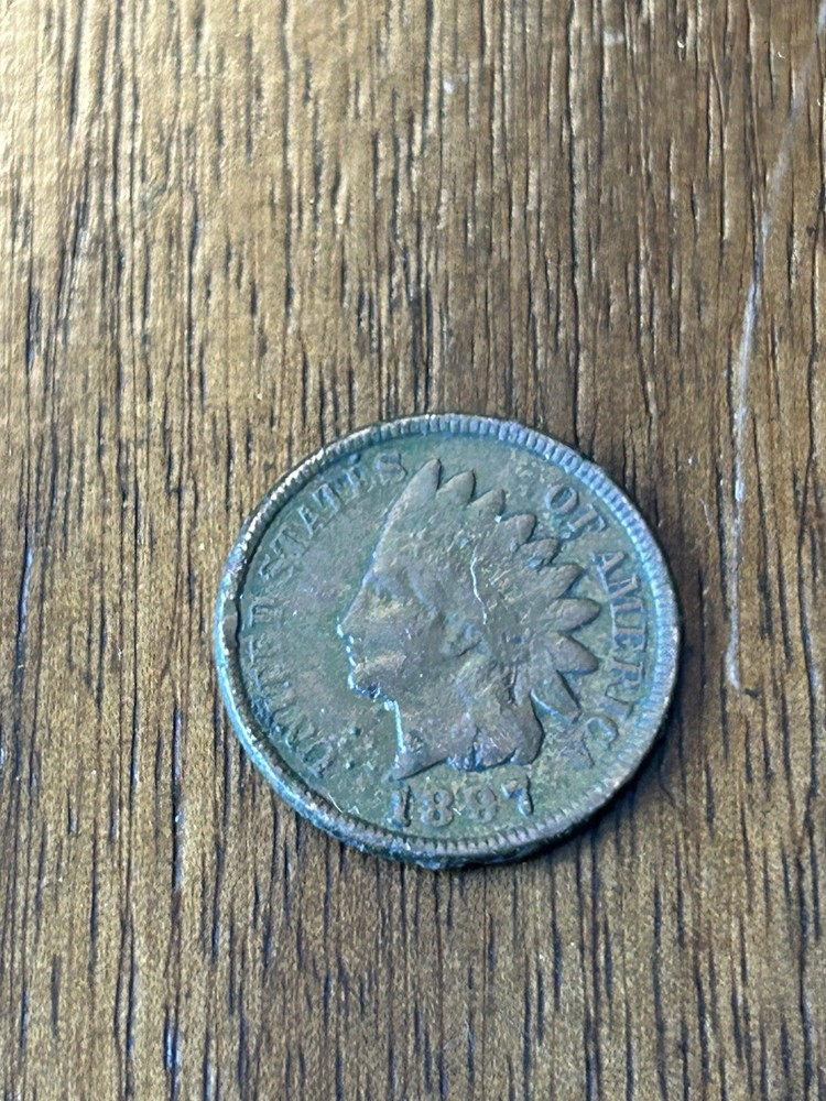 1897 Indian Cent VF
