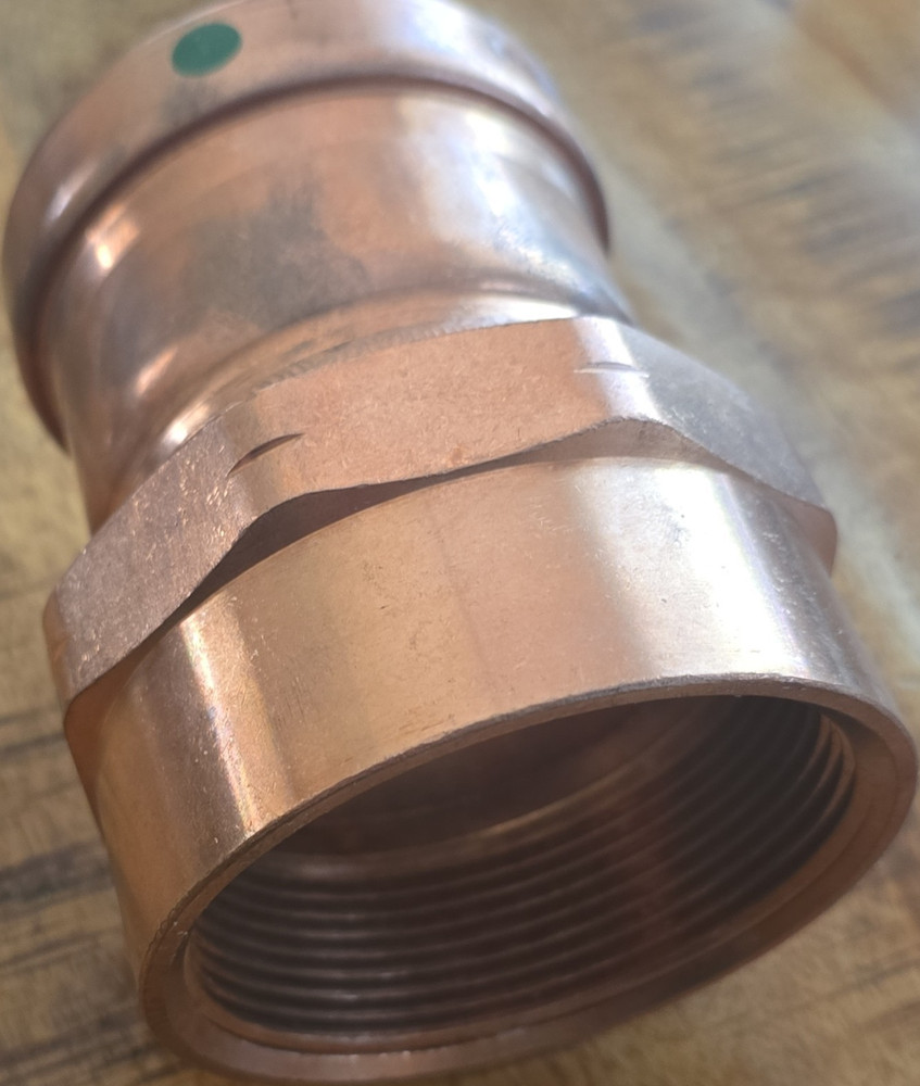3" copper pro-press x fnpt  adapter