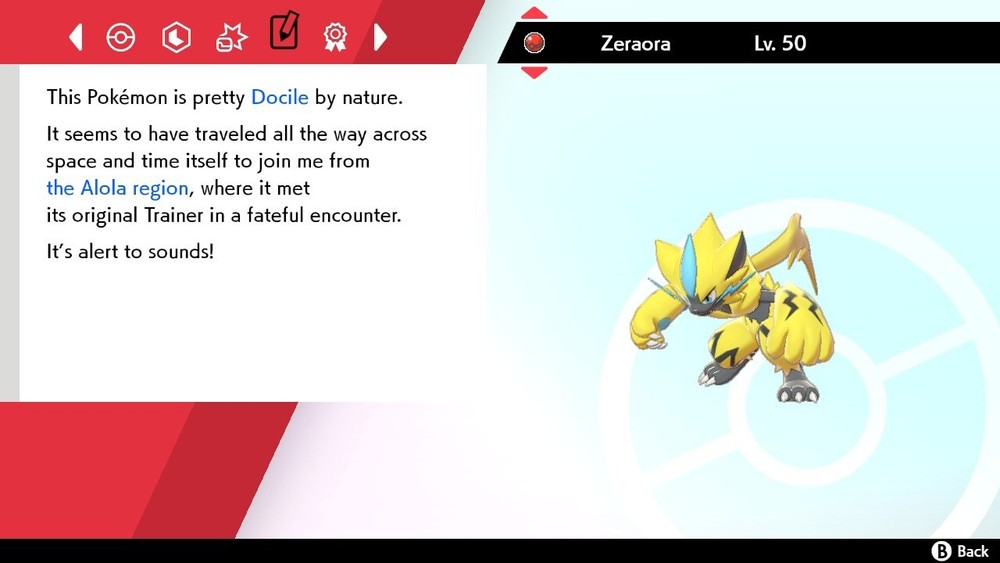 2018 Event Zeraora For Pokemon Sword & Shield