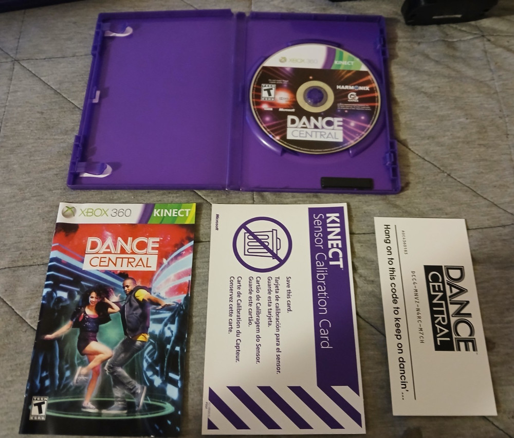 Microsoft XBOX 360 Kinect BUNDLE w/ Games & Controllers | TESTED & WORKING