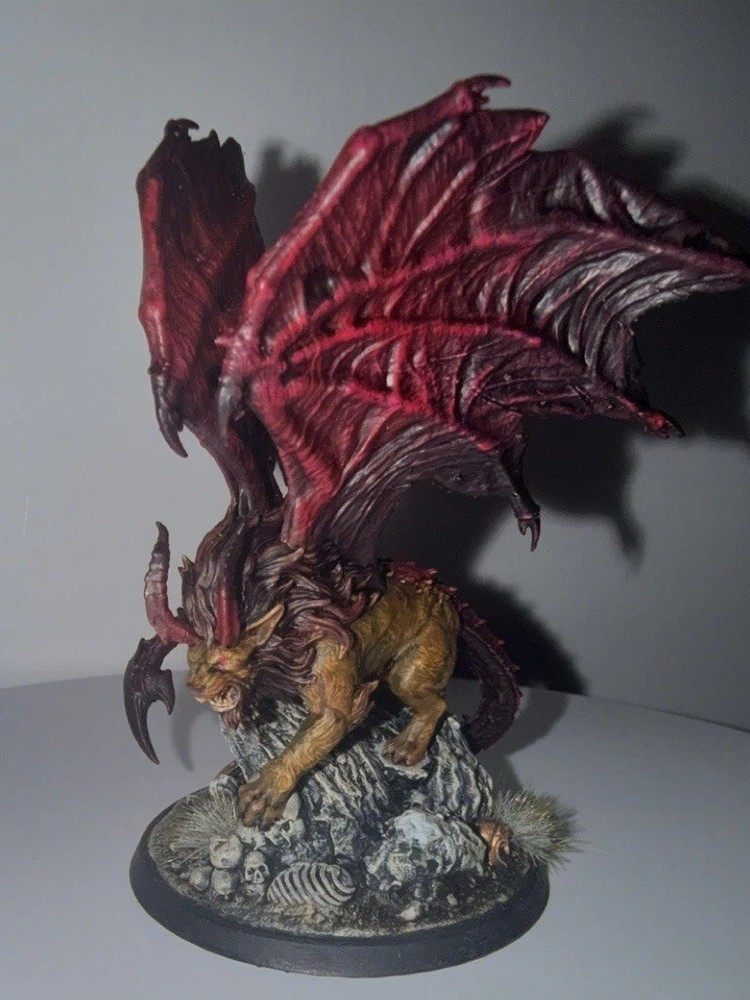 Manticore Painted Miniature D&D