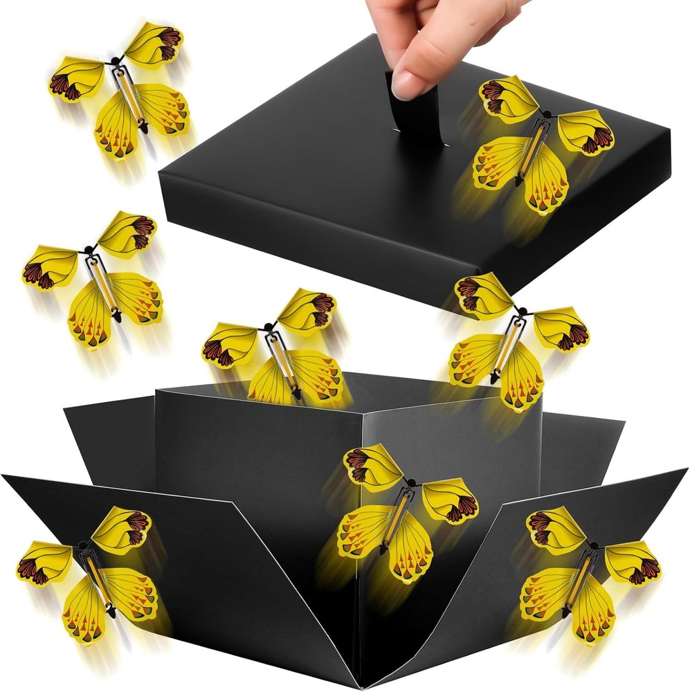 Butterfly Explos  Box, Flying Butterfly Surprise Box for