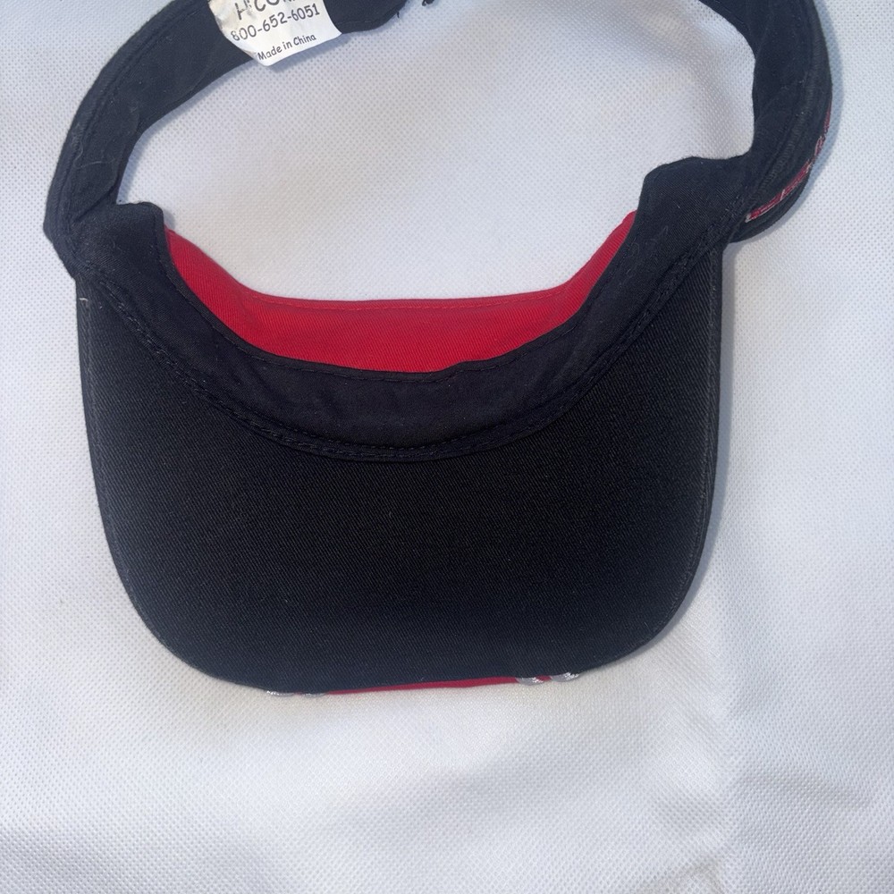 Skeeter Performance Fishing Boat Visor Adjustable Size Strap Red