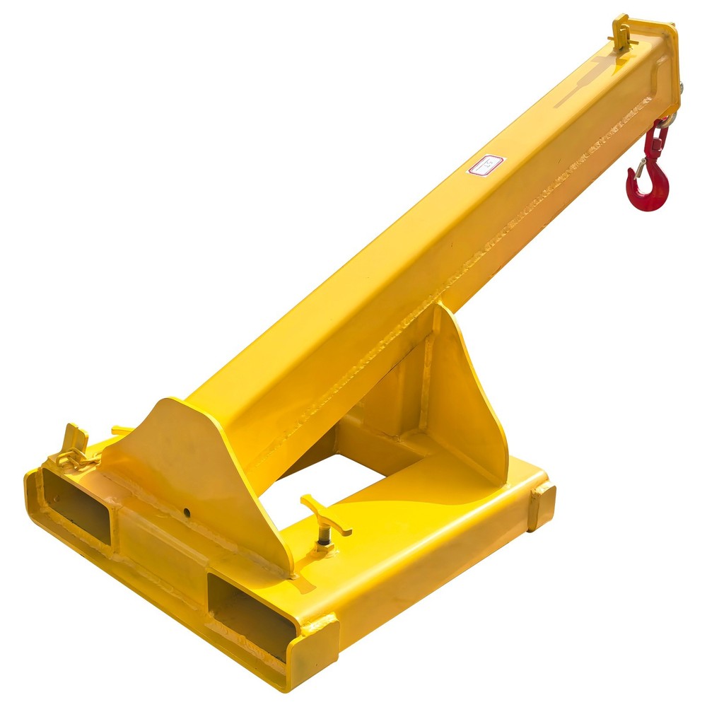 5T Forklift Telescopic Boom Adjustable Mobile Forklift Crane Lifting Attachment