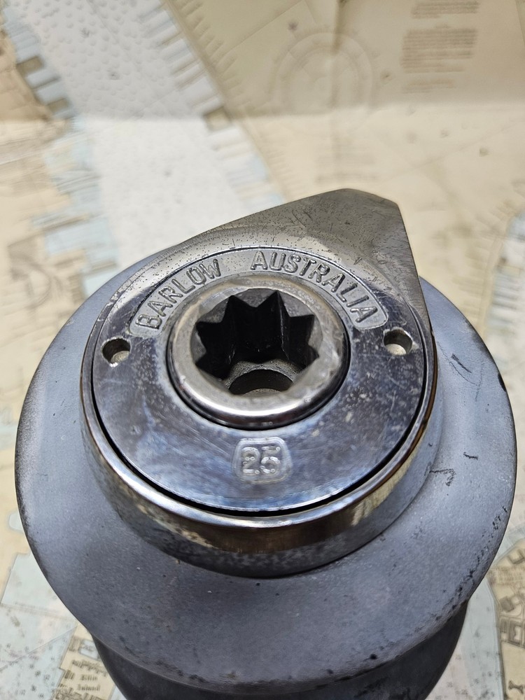 Barlow 25 Self Tailing 2 Speed Winch Aluminum