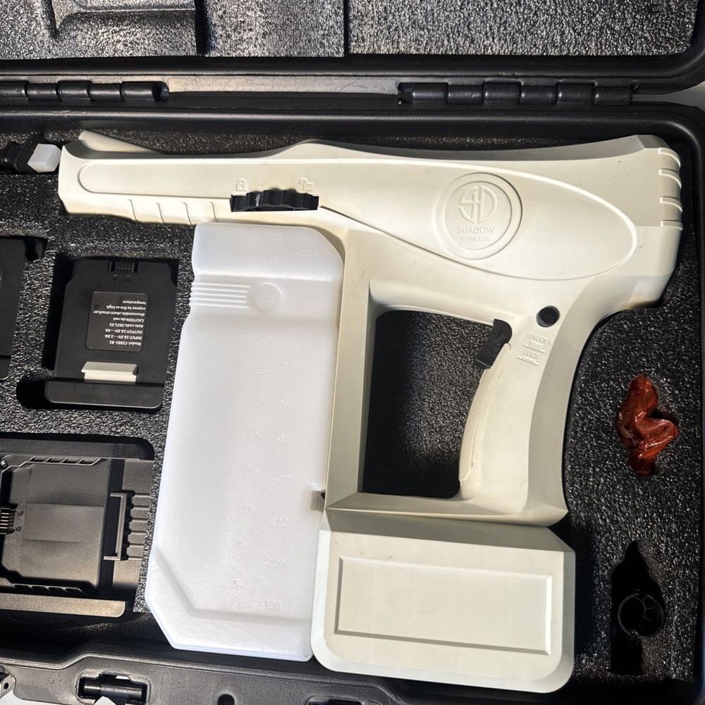 Electrostatic Sprayer Used To Sanitize Objects. NEW