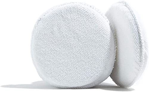 Leather Applicator Sponges | 2 Microfiber Cloth Applicator Pads for One Size