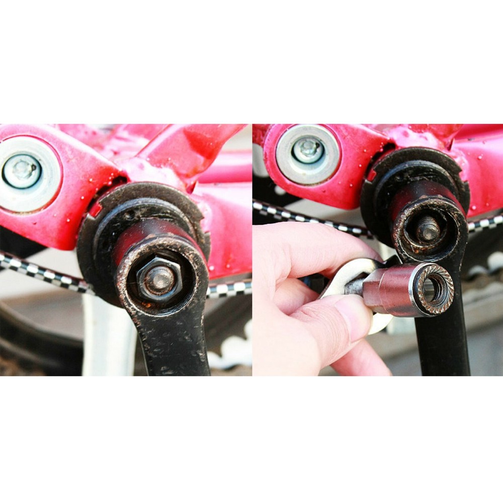 Bike Bicycle Cycle Crank Extractor Puller Bottom Bracket Remover Spanner Tool
