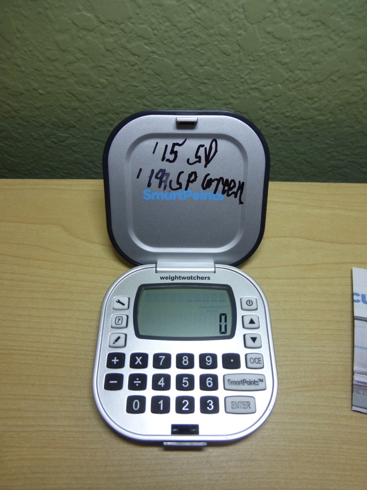 Weight Watchers PointsPlus Calculator 30022 Used with Quick Start Guide