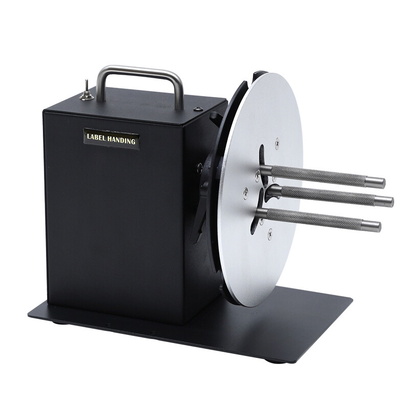185mm Automatic Label Rewinder Bar Code Tags Two-way Rewinding Machine