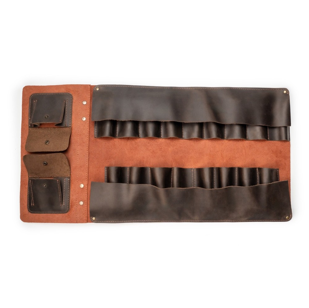 LC_TH_17 – Multi-Functional Leather Tool Roll BeaverCraft
