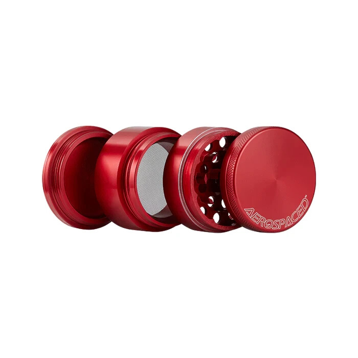 2.0" AEROSPACED 4 Piece Grinder (Red)