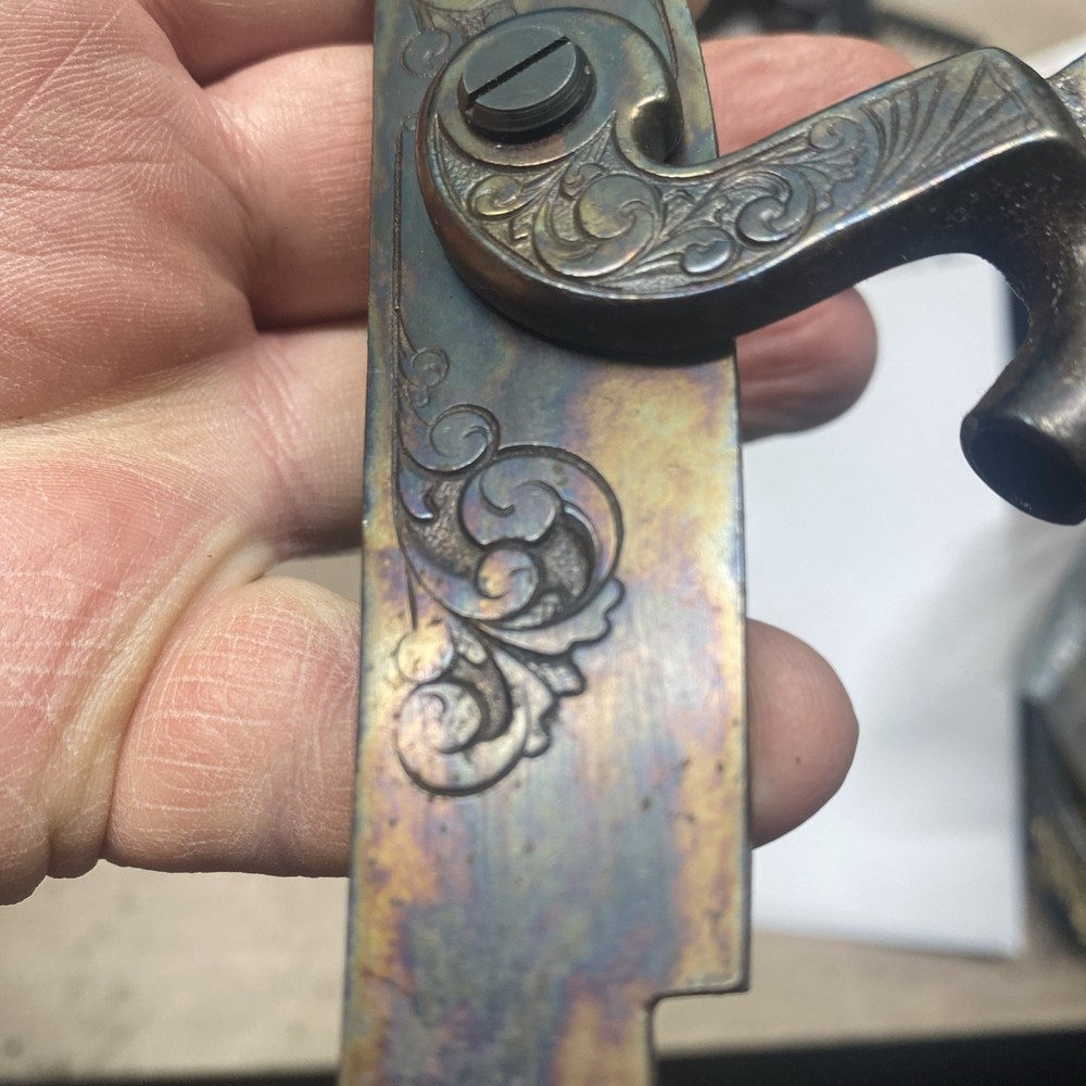 Thompson Center Muzzleloader Lock Assembly with Brass Bushing and Bolt.