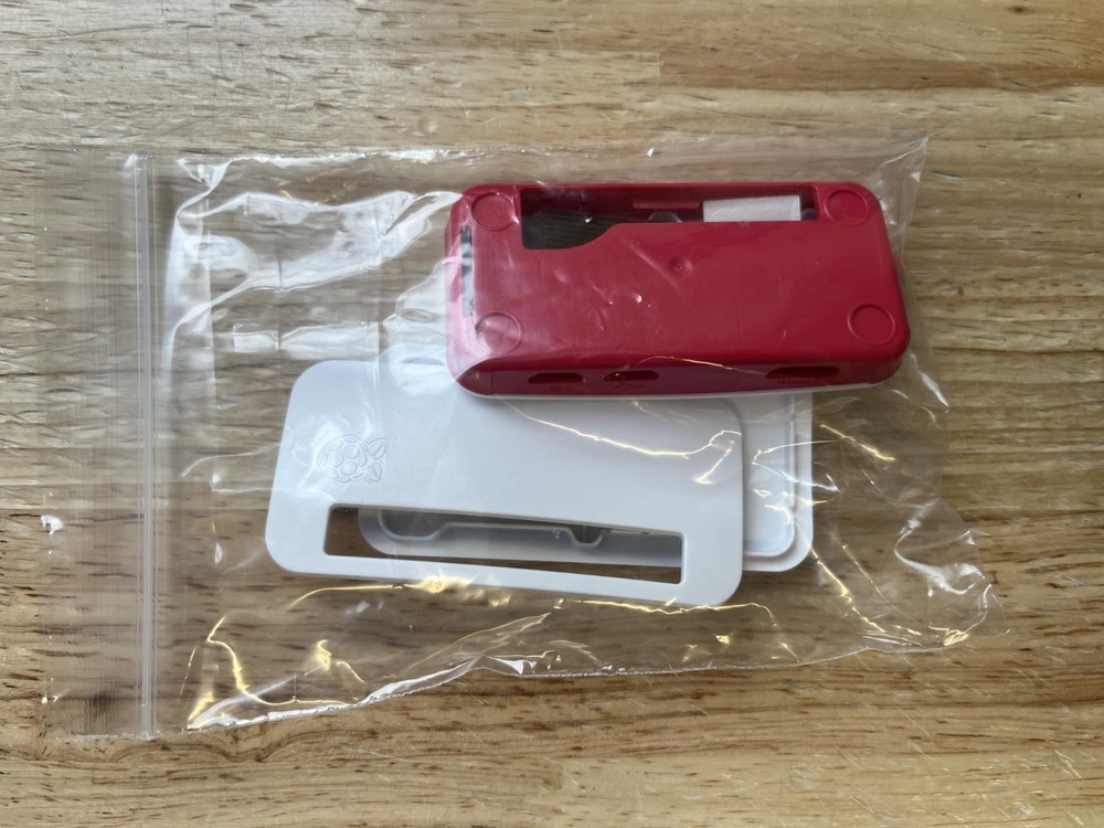 Raspberry Pi Zero Case Red/White - Lot of 20