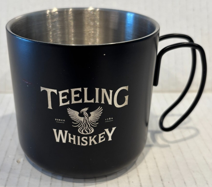 TEELING IRISH WHISKEY, Metal Cup / Mug