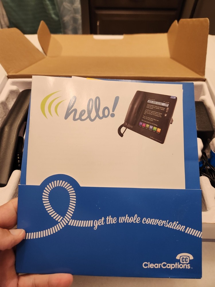 Ensemble Caption Phone Powered By Clear Captions
