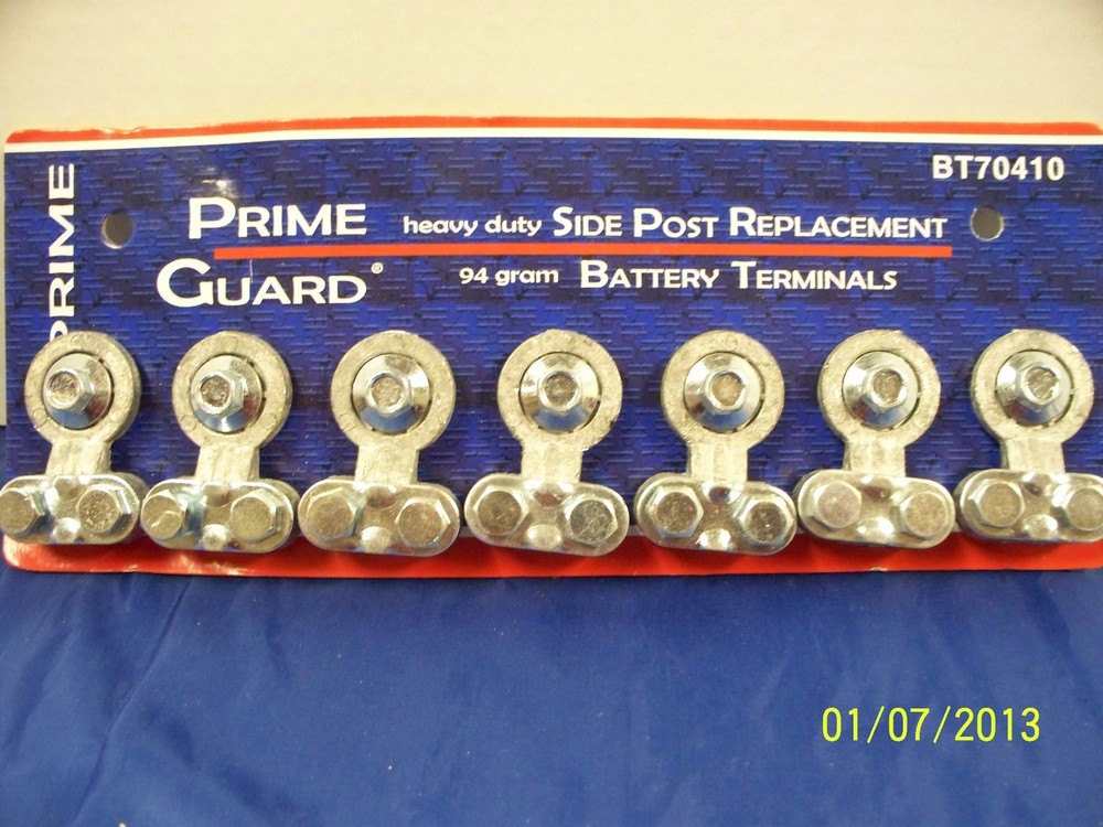 HEAVY DUTY SIDE POST BATTERY TERMINALS-7/CD