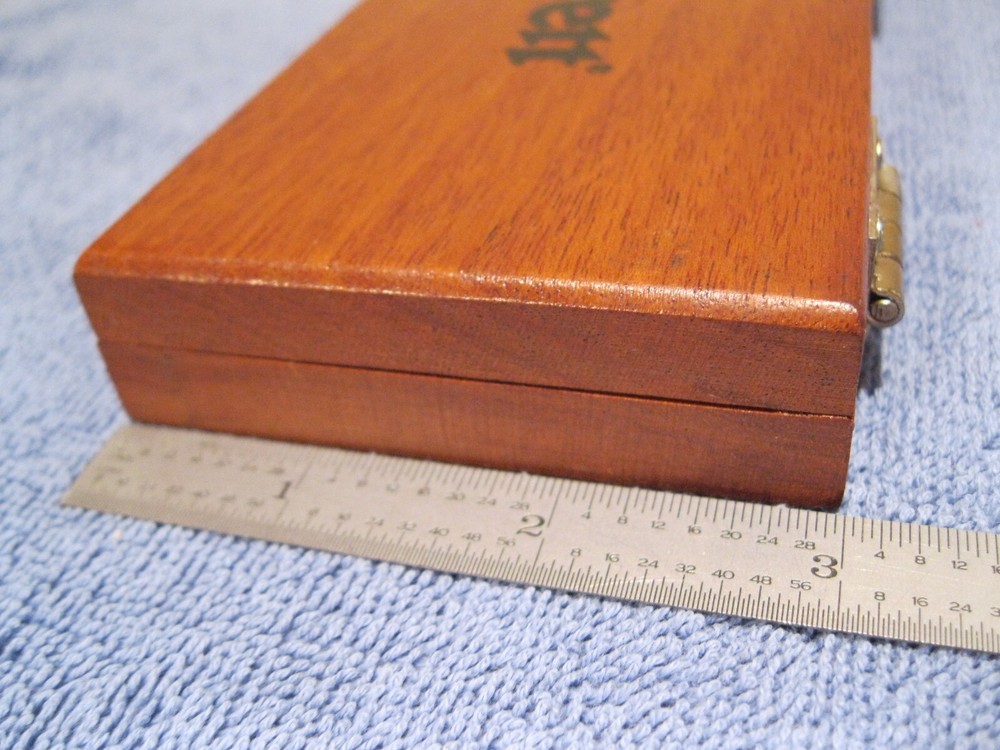 STARRETT STANDARD CASE ONLY FOR 1"-5" STARRETT MICROMETER STANDARDS