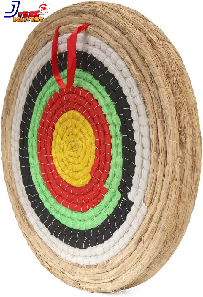 Traditional Three Layer Solid Straw Round Archery Bow Targets Hunting Shooting