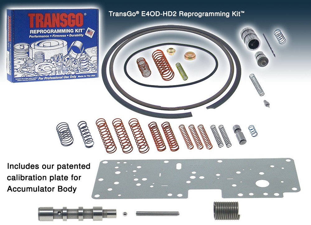 Transgo Reprogramming Shift Kit Ford E40D / 4R100 E4OD-HD2