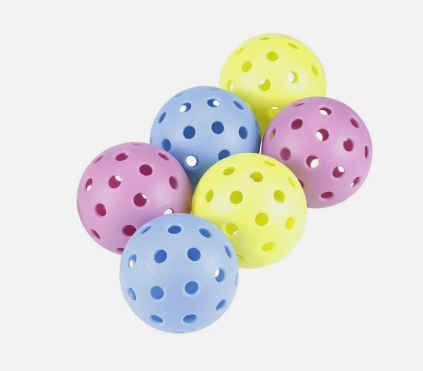 Pickle O'Joe 6pk Balls-Pickleballs (2-pack bundle)