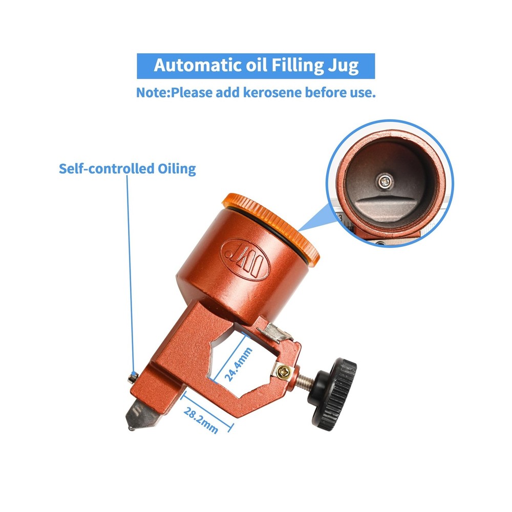 47.24in T-Shaped Glass Cutting Tool, Tile Cutters, Automatic Control Oiling, ...