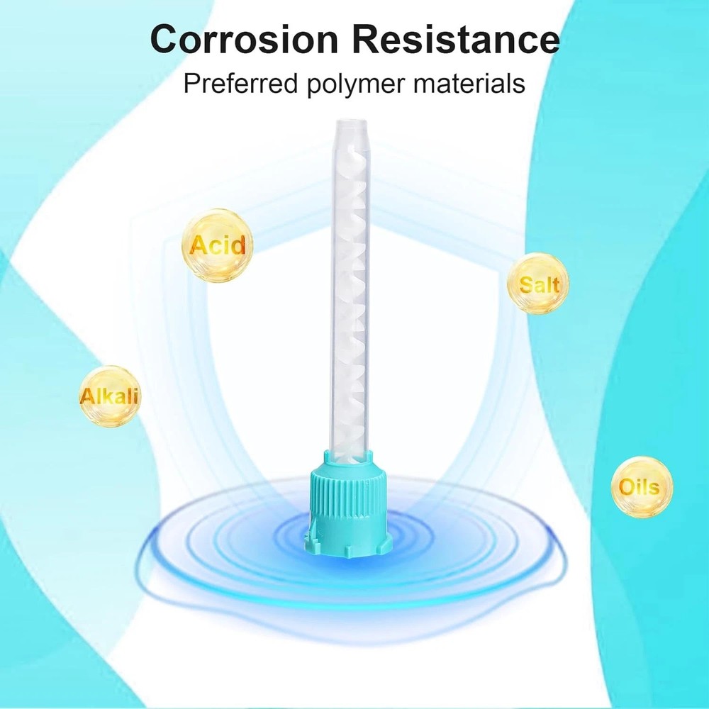 Dental Mixing Tips for Impression Material, C&B, Cements 50/Pack