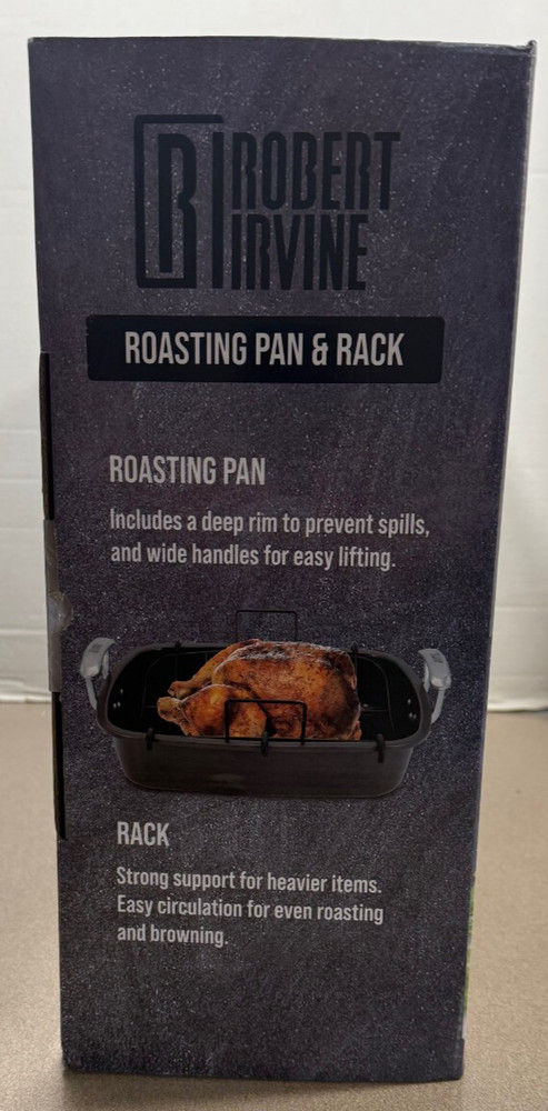 Robert Irvine Roasting Pan & Rack