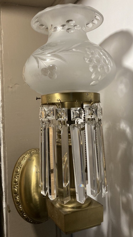 Antique Historic Brass Sconces