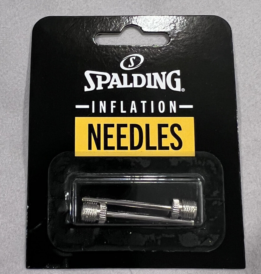 SPALDING Inflation Needles 2 Pack NEW!