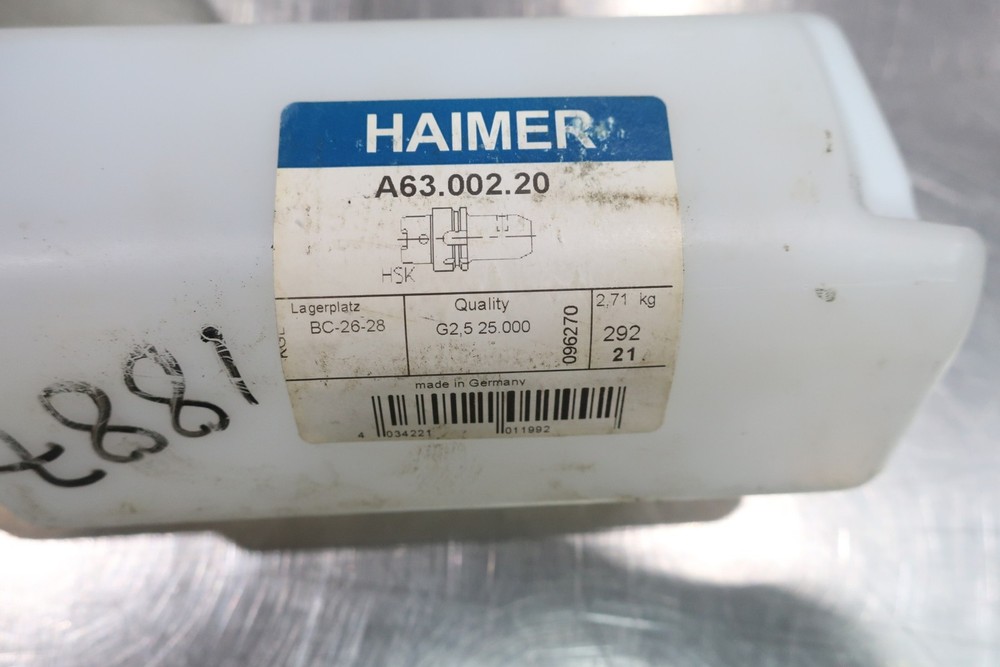 Haimer A63.002.20 Weldon Tool Holder