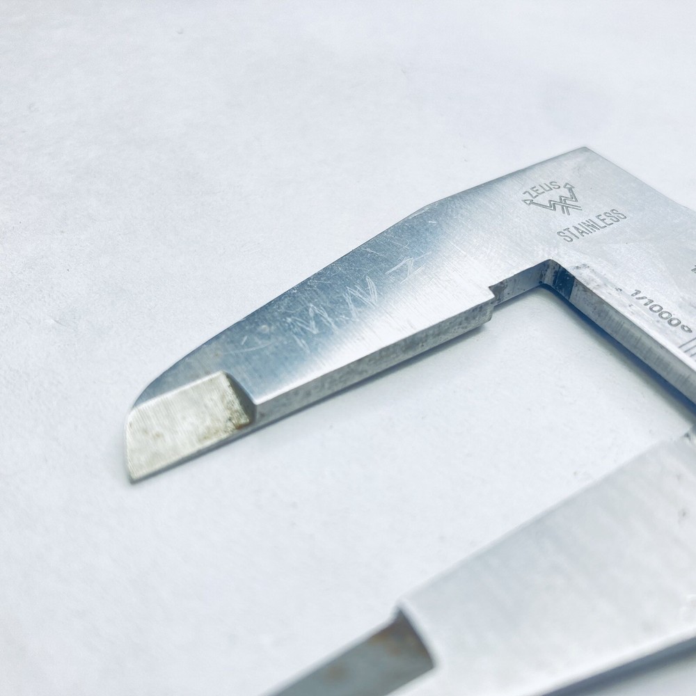 Zeus 6" Vernier Caliper - Hardened - Stainless - Germany
