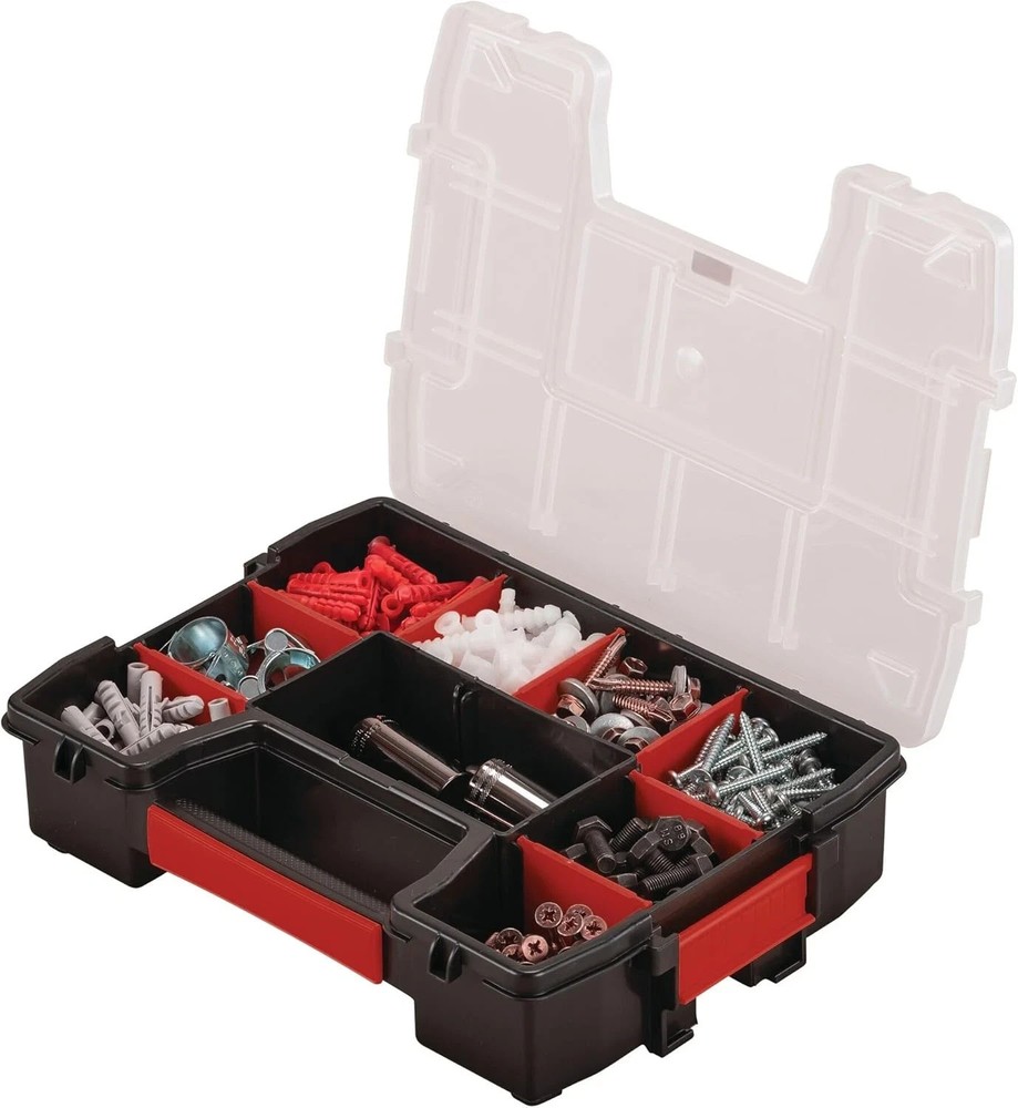 CRAFTSMAN 10-Compartment Small Tool Storage Organizer, Plastic (CMST14021)